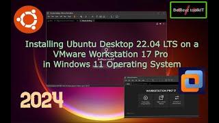 How to install Ubuntu Desktop 22.04 LTS on a VMware Workstation 17 Pro in Windows 11 (Step by Step)