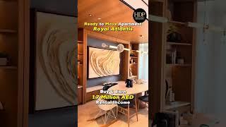 Earn AED 1.7M/Year | Live or Invest in Royal Atlantis Dubai ️