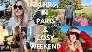 Cosy Weekend at Home & 24 Hours in PARIS!