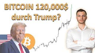 Bitcoin: 120.000$ in den nächsten Tagen - kauft die USA bald Bitcoins?