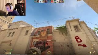 ropz Mirage Window Smoke CS2