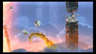 Rayman Legends Walkgrouth #55 Улепетывай, если хочешь жить (Спасите Селену)