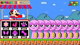 Mario Open Shop for Sprunki Pinki Level 1 Version#EVOLUTION spunki