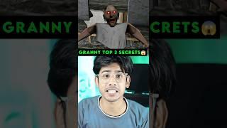 Granny Game Ke Top 3 New Secrets  #shorts #handsomegamer