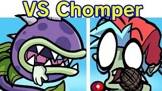 Friday Night Funkin' VS Chomper VS Rapper Week (FNF Mod/Crazy) (Plants Vs Zombies) (PVZ Mod FanMade)