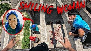 SMILING WOMAN REAL LIFE ESCAPE 8.0 | Horror Parkour Pov Short | Bubbles 3Run