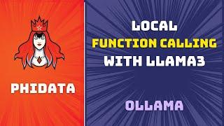 Local Function Calling with Llama3 using Ollama and Phidata