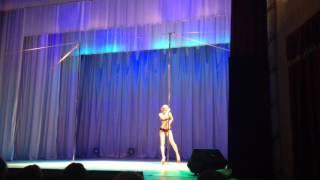 Exotic pole dance. Minsk. Pole doll 2016. Dance performance. Anna Lobacheva