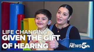 Given the gift of hearing, local 4-year-old has his life changed this Christmas