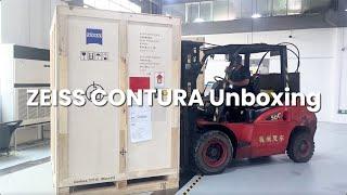 ZEISS CONTURA Unboxing | CMM Machines Unboxing Process & Initial Setup