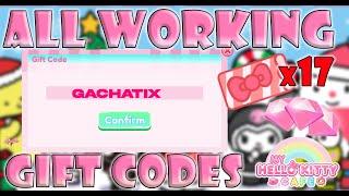 *UPDATED* ALL WORKING GIFT CODES in My Hello Kitty Cafe | Gacha Tix, Gems and Items || ROBLOX