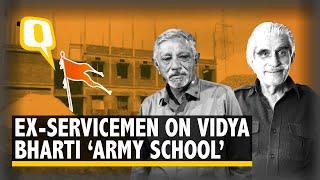 Vidya Bharti ‘Army School’: Here’s What Armed Forces Veterans Think  | The Quint