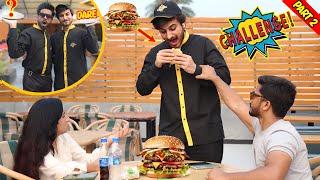 Funny Dare Waiter Challenge Prank With Ali Butt Tik Toker Part 2 || BY AJ Ahsan ||