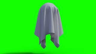 FREE HD Green Screen GHOST IN THE SHEET