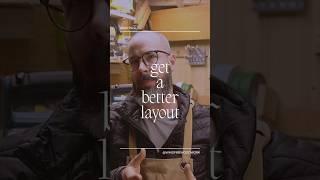 Your shop needs a better layout (Tip 2) #woodworking #woodshop