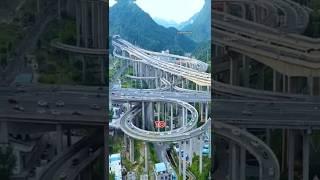 Most Advanced and Confusing Flyovers in the World #shorts