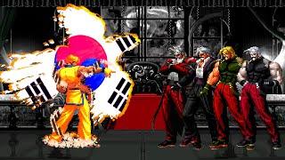 [KOF Mugen] Korean Golden vs Boss Rugal Team