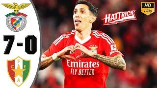 Benfica vs Estrela 7-0 Highlights & All Goals 2024  Di María Hattrick