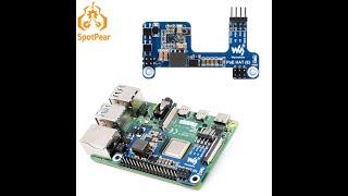 Spotpear Raspberry Pi 3B+/4B Power over Ethernet HAT PoE HAT 802.3af-compliant