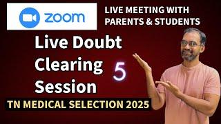 TN Medical Selection 2025 Doubt clarification - 5