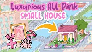 SMALL HOUSE All PINK Luxury Royalty Fancy Aesthetic Tiny House not FREE TOCA BOCA WORLD Home Ideas