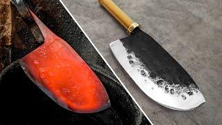 This blacksmith made a cleaver that can chop off absolutely everything!