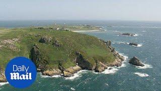 Aerial footage shows what Alderney looks like nowadays - Daily Mail