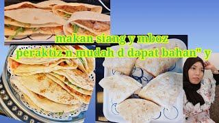 Sandwich chicken crispy// roti arab isi ayam