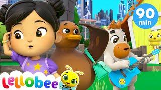 Five Little Ducks! + More Nursery Rhymes & Kids Songs - Lellobee by CoComelon