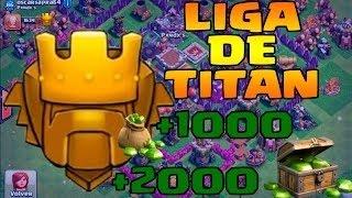 Th 8 Aldea Troll l Subida de copas l Campeon y Titan | Clash of Clans