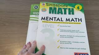 Look Inside Singapore Math Supplements || 4th Grade Homeschool Math