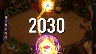 Hearthstone - Turn 1 in 2030 be like...