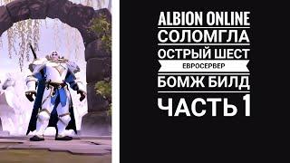 Острый шест бомж билд. Качаем во мгле. Европа. Часть 1. Albion online