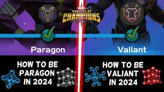 How To Easily Or Lazily Get Paragon and Valiant in 2024 | Marvel Contest of Champions