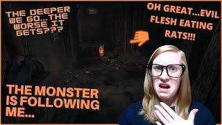 OH GREAT...FLESH EATING RATS AND AN EVIL MONSTER??!!! // Let's Play AMNESIA: THE BUNKER #3!!!