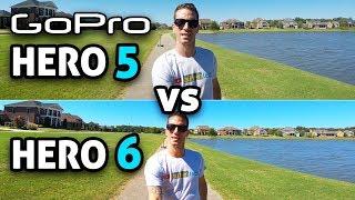 GoPro HERO 6 vs HERO 5!! (4K)