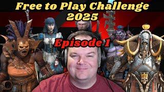 Free to Play Challenge 2025 - Ep. 1 | Raid Shadow Legends