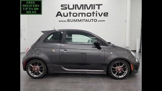 2014 FIAT 500 ABARTH GRANITO LUCENTE 5 SPEED 4K WALKAROUND 14795ZA