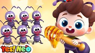 Ants Go Marching | Learn Numbers | Nursery Rhymes for Babies | Yes! Neo