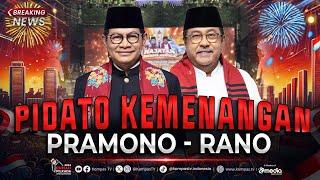 BREAKING NEWS - Pidato Pramono & Rano Karno di Syukuran Kemenangan Pilkada Jakarta