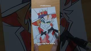 Drawing Lucifer Morningstar ️ #hazbinhotel #lucifermorningstar #drawing #shorts #art