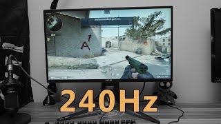 Asus PG258Q Review: 240hz Gaming Monitor [DEUTSCH - ENG SUB]