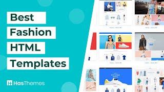 10 Best Fashion HTML Templates 2023 | Fashion Store Website Templates