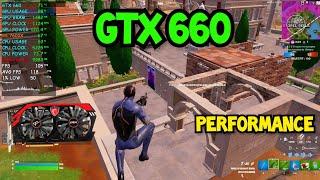 FORTNITE CHAPTER 5 SEASON 2 - GTX 660 2GB - RYZEN 5 7600X - Performance Mode Gameplay