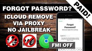 How to Remove Forgotten Apple ID/iCloud in Open Menu Access Using Proxy