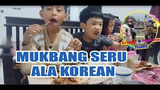 MUKBANG SERU ALA KOREA NO SENSOR NO SKIP ll KakaArsyad Studio