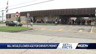 Get the Facts: Kentucky bill wants to lower age for new drivers