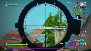 Fortnite season  2 of chapter 2 sniper shot