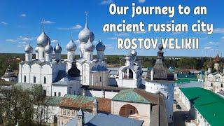 Travel to Russia. An ancient Russian city Rostov Veliky.