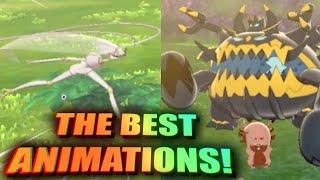 ALL Ultra Beast Walking Animations! Pheromosa is SPEED  Crown Tundra Sword and Shield DLC